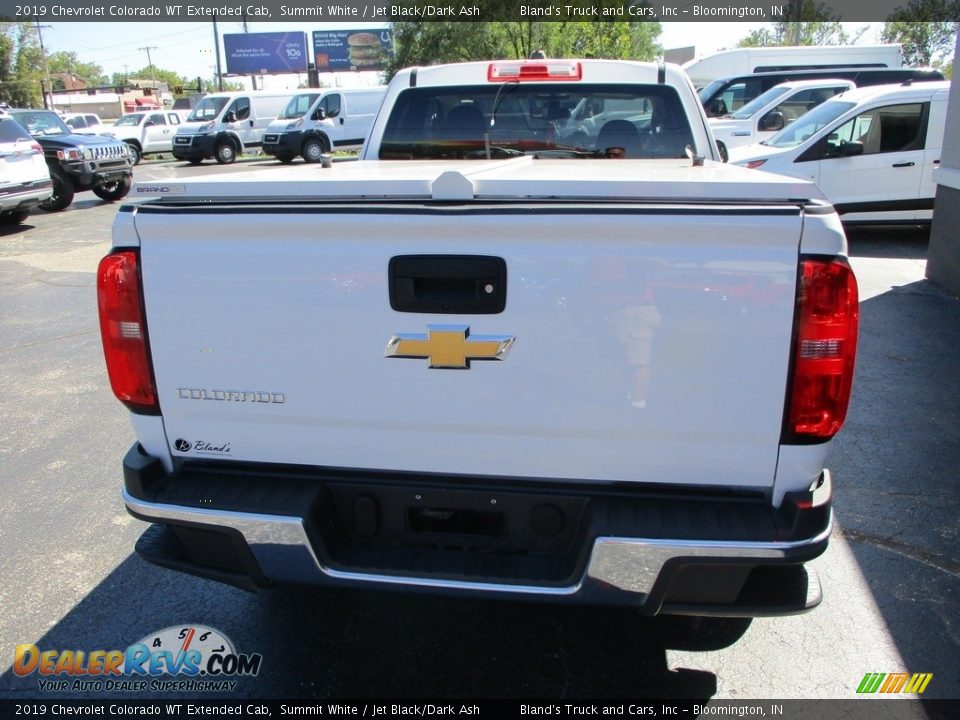 2019 Chevrolet Colorado WT Extended Cab Summit White / Jet Black/Dark Ash Photo #24