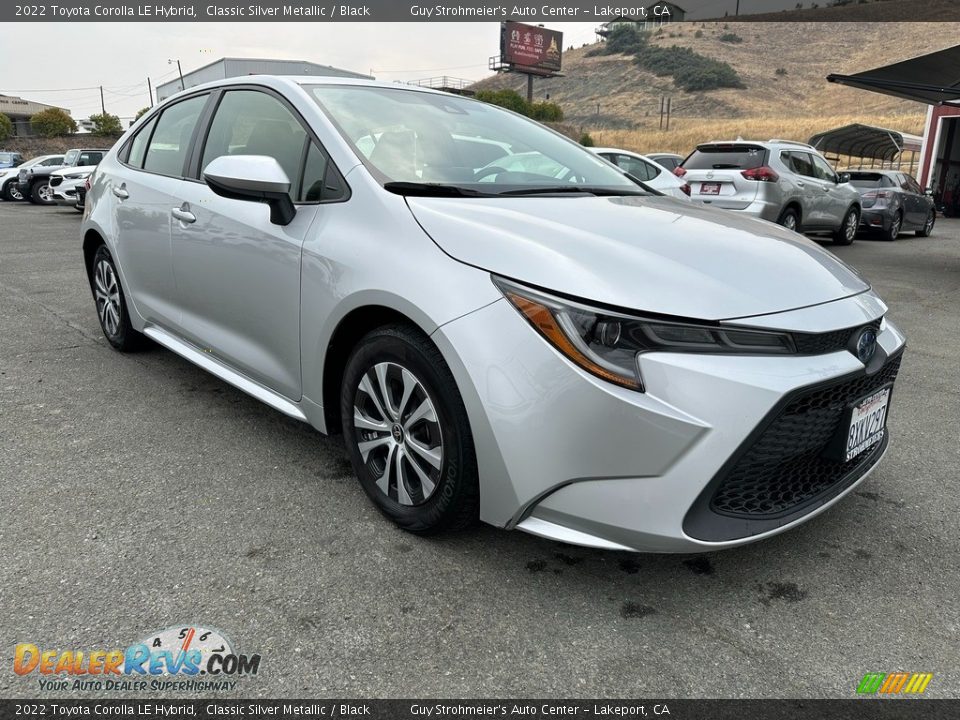 2022 Toyota Corolla LE Hybrid Classic Silver Metallic / Black Photo #1