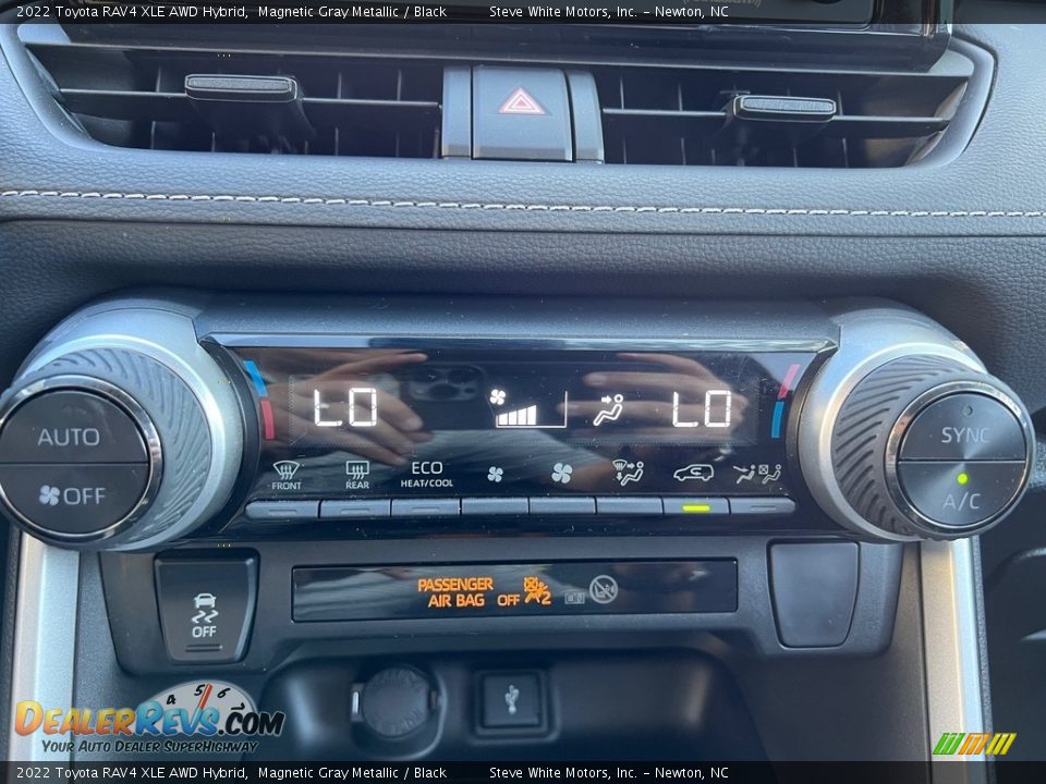 Controls of 2022 Toyota RAV4 XLE AWD Hybrid Photo #22