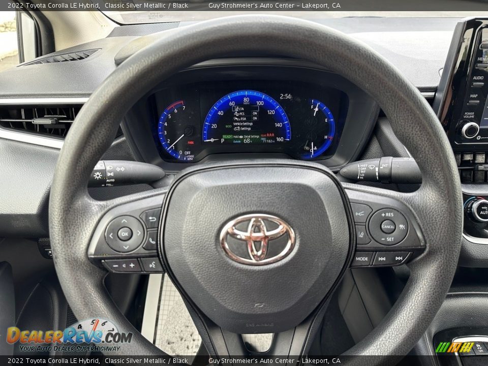 2022 Toyota Corolla LE Hybrid Steering Wheel Photo #8