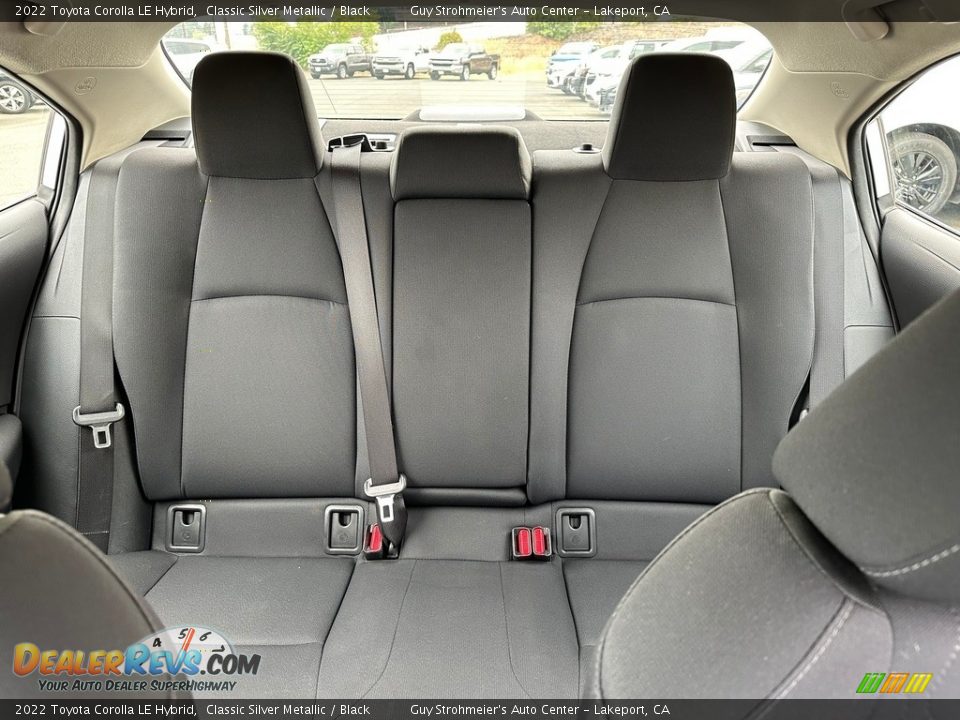 Rear Seat of 2022 Toyota Corolla LE Hybrid Photo #14
