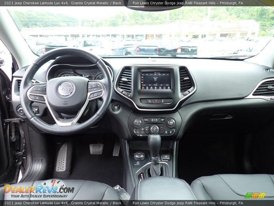 Dashboard of 2021 Jeep Cherokee Latitude Lux 4x4 Photo #13