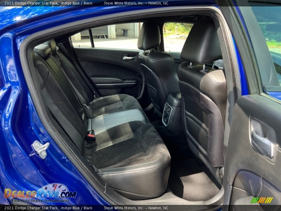 2021 Dodge Charger Scat Pack Indigo Blue / Black Photo #18