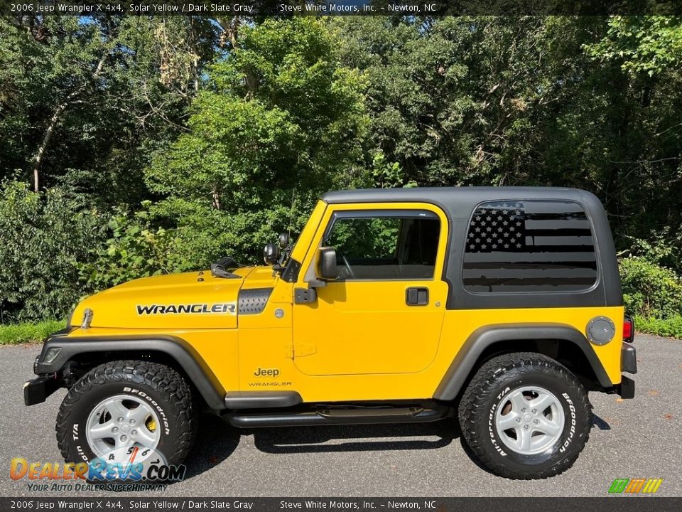 Solar Yellow 2006 Jeep Wrangler X 4x4 Photo #1