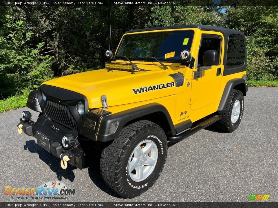 Solar Yellow 2006 Jeep Wrangler X 4x4 Photo #2