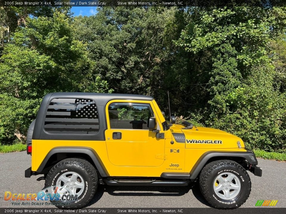 Solar Yellow 2006 Jeep Wrangler X 4x4 Photo #5