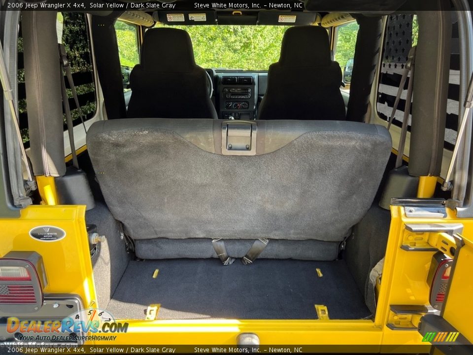 2006 Jeep Wrangler X 4x4 Solar Yellow / Dark Slate Gray Photo #14