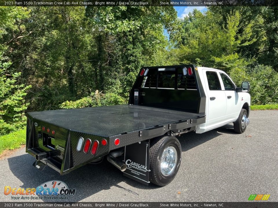 2023 Ram 3500 Tradesman Crew Cab 4x4 Chassis Bright White / Diesel Gray/Black Photo #6