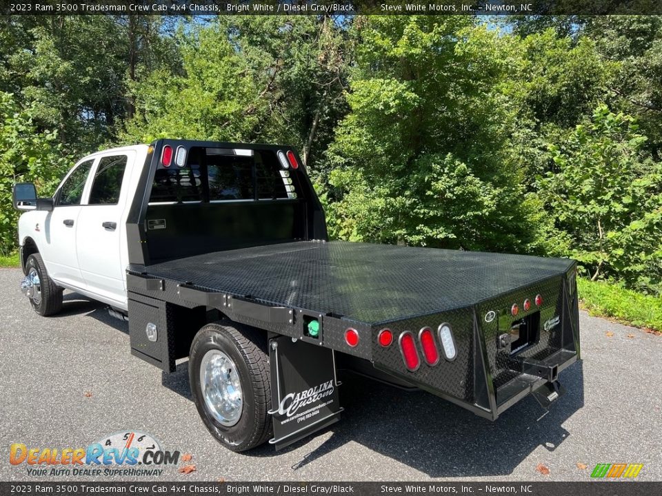 2023 Ram 3500 Tradesman Crew Cab 4x4 Chassis Bright White / Diesel Gray/Black Photo #9