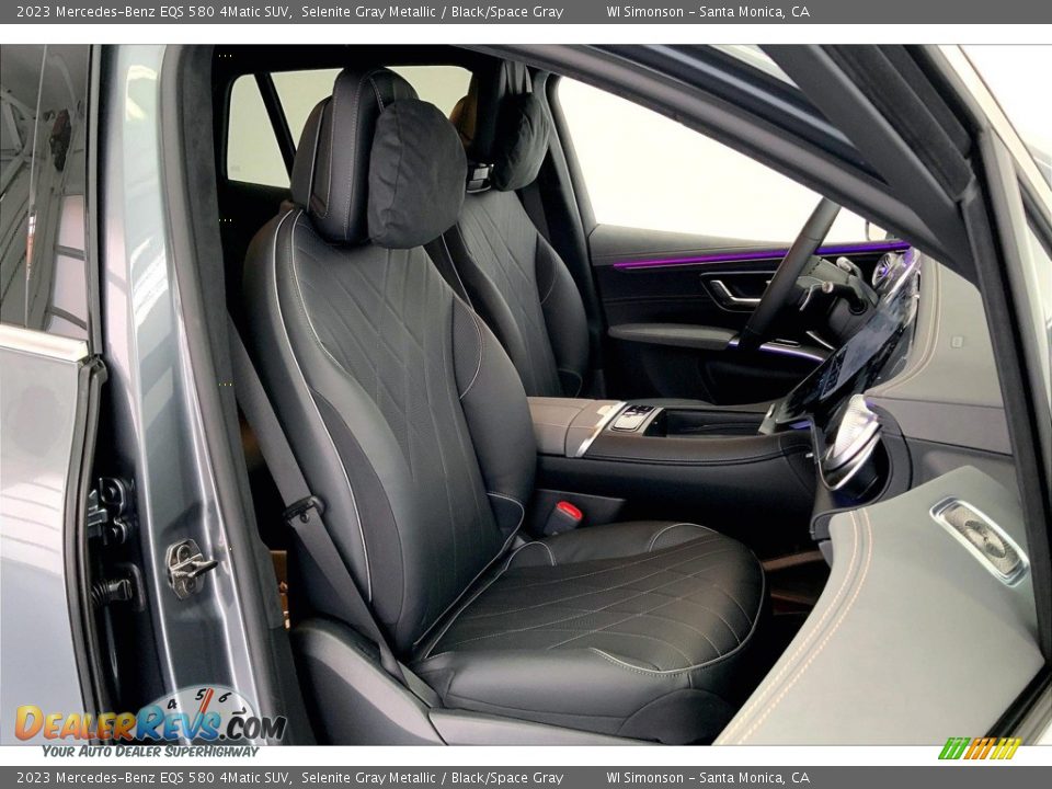 Front Seat of 2023 Mercedes-Benz EQS 580 4Matic SUV Photo #5