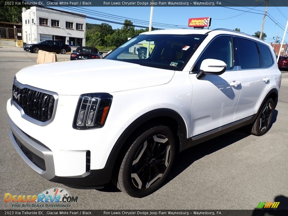 2023 Kia Telluride EX Glacial White Pearl / Black Photo #1