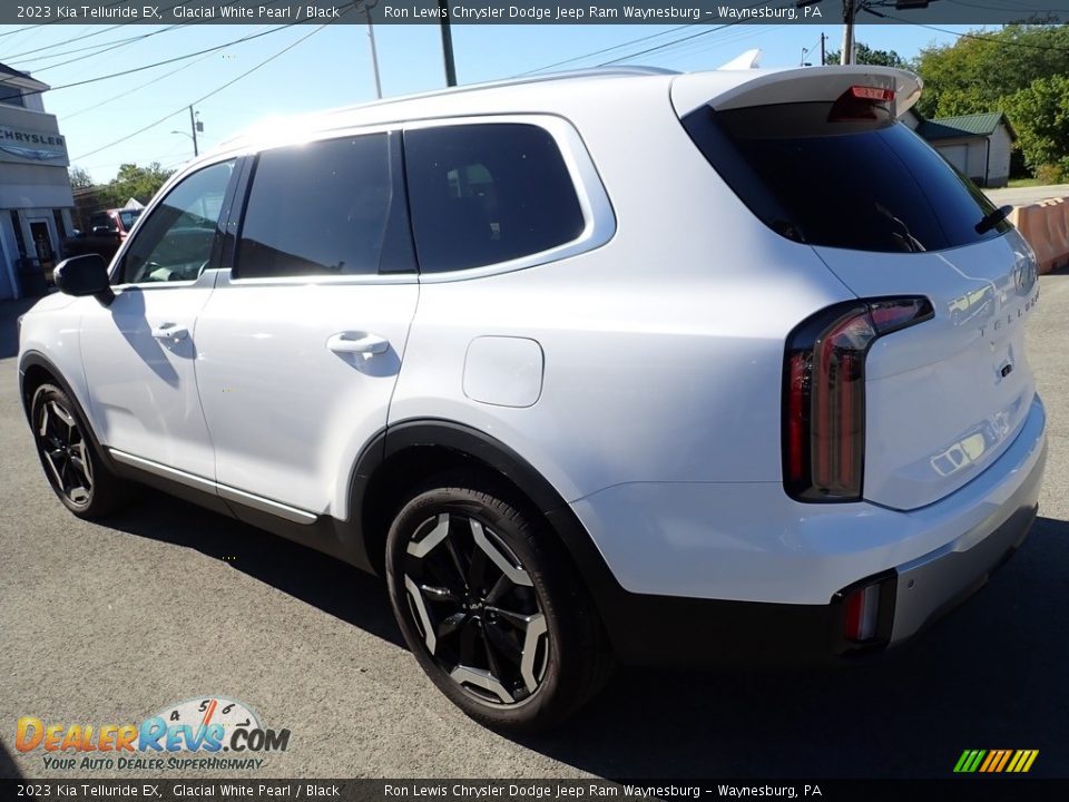 2023 Kia Telluride EX Glacial White Pearl / Black Photo #2