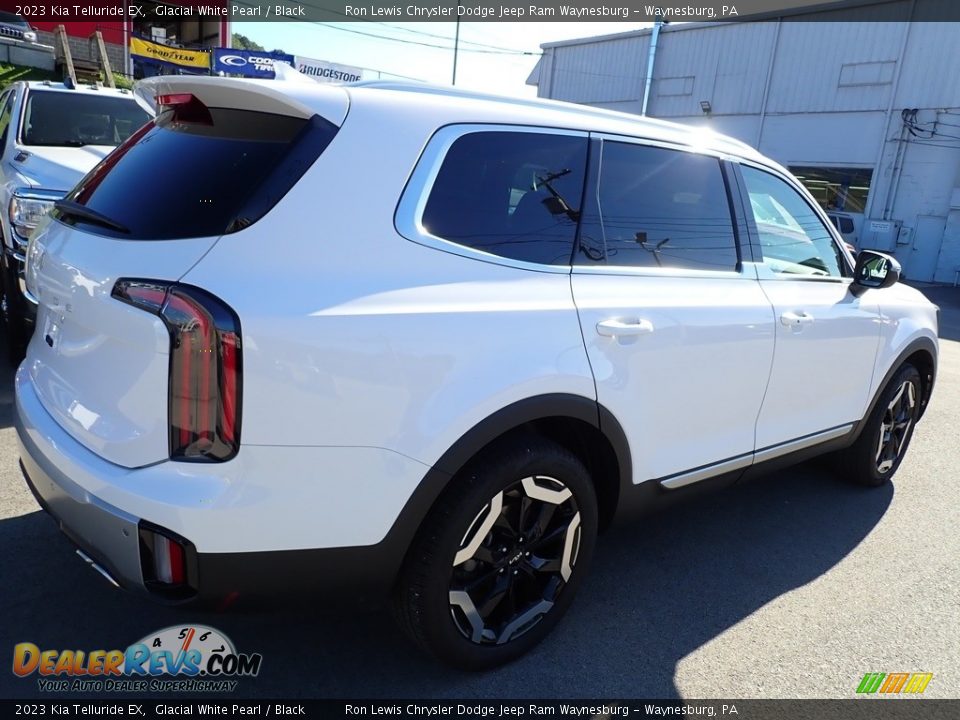 2023 Kia Telluride EX Glacial White Pearl / Black Photo #3