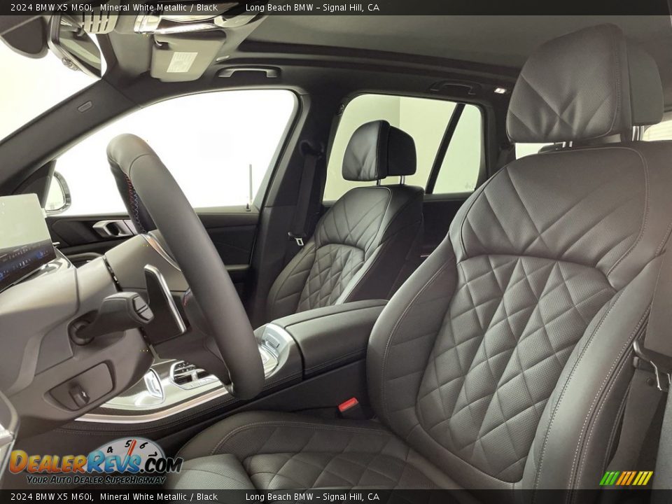 Front Seat of 2024 BMW X5 M60i Photo #14