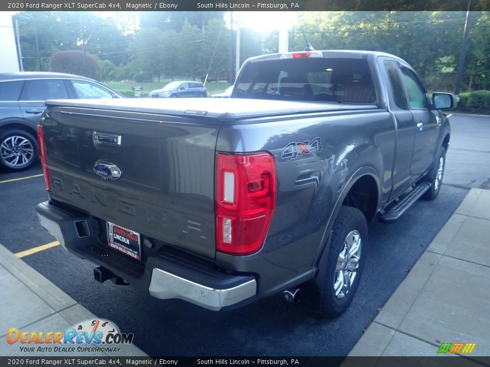 2020 Ford Ranger XLT SuperCab 4x4 Magnetic / Ebony Photo #3