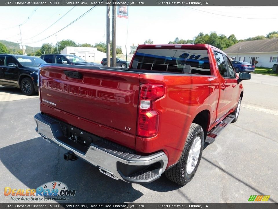 2023 Chevrolet Silverado 1500 LT Crew Cab 4x4 Radiant Red Tintcoat / Jet Black Photo #5