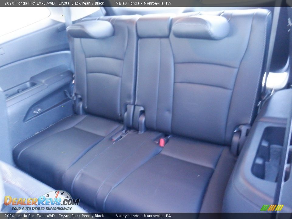 2020 Honda Pilot EX-L AWD Crystal Black Pearl / Black Photo #29