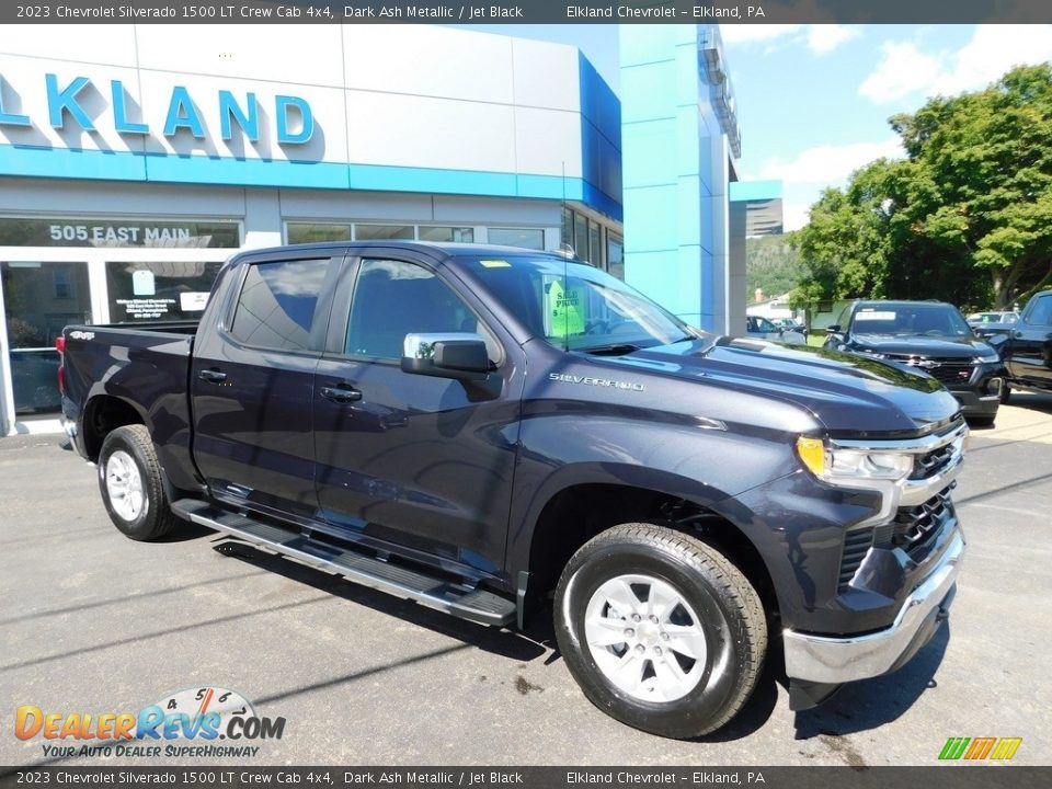 2023 Chevrolet Silverado 1500 LT Crew Cab 4x4 Dark Ash Metallic / Jet Black Photo #2