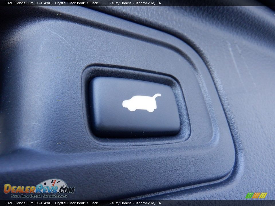 2020 Honda Pilot EX-L AWD Crystal Black Pearl / Black Photo #31