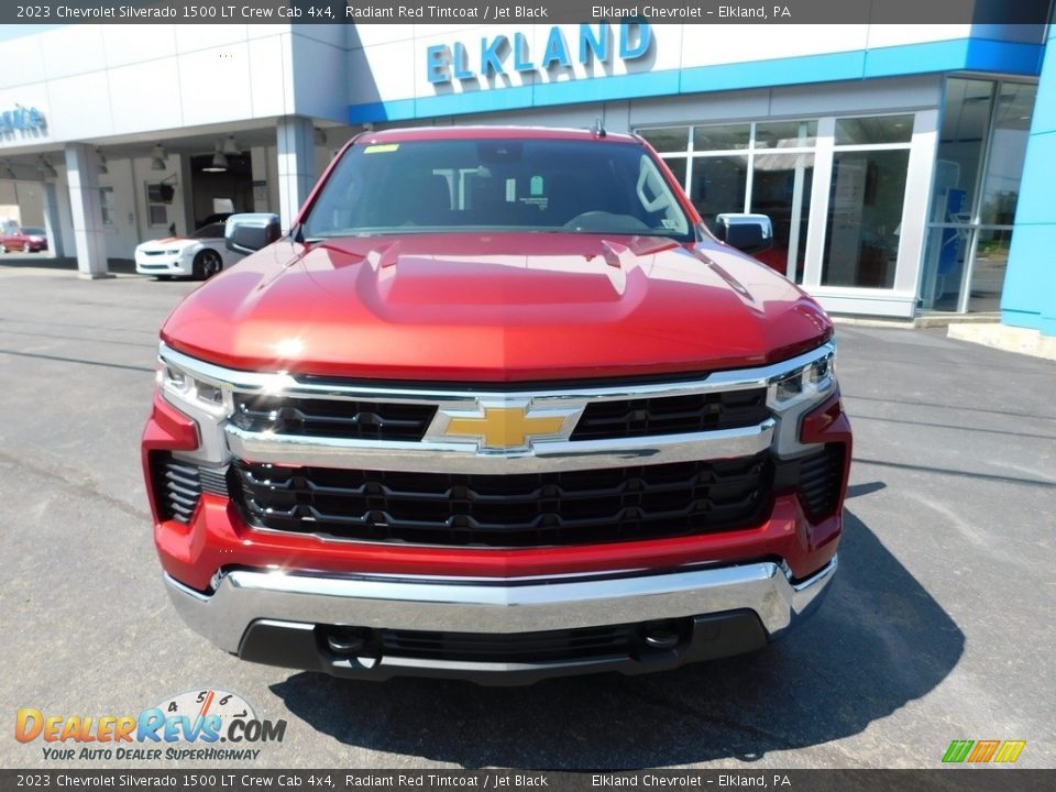 2023 Chevrolet Silverado 1500 LT Crew Cab 4x4 Radiant Red Tintcoat / Jet Black Photo #12