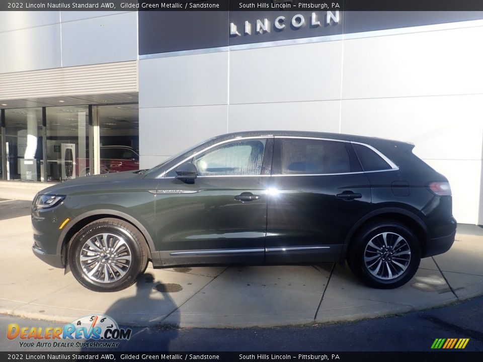 Gilded Green Metallic 2022 Lincoln Nautilus Standard AWD Photo #2