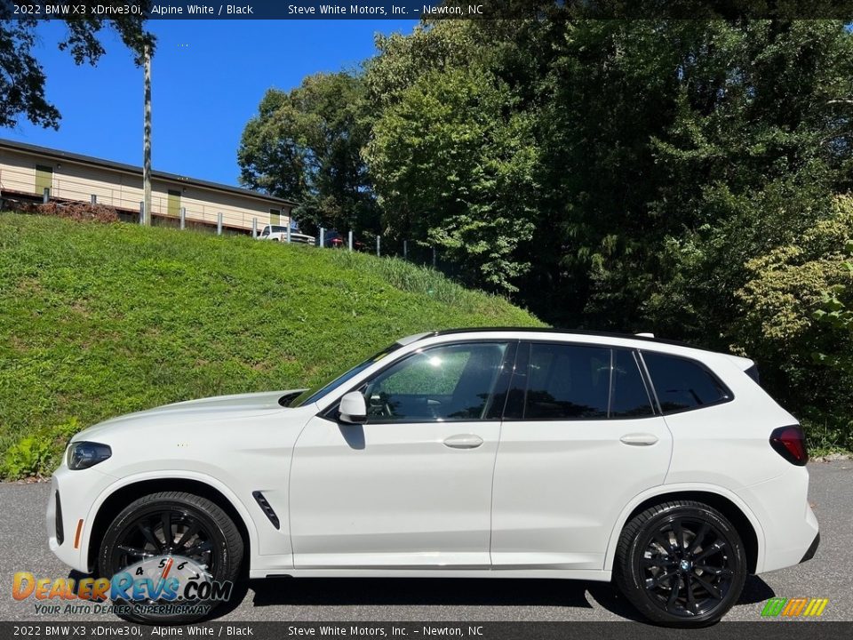 Alpine White 2022 BMW X3 xDrive30i Photo #1