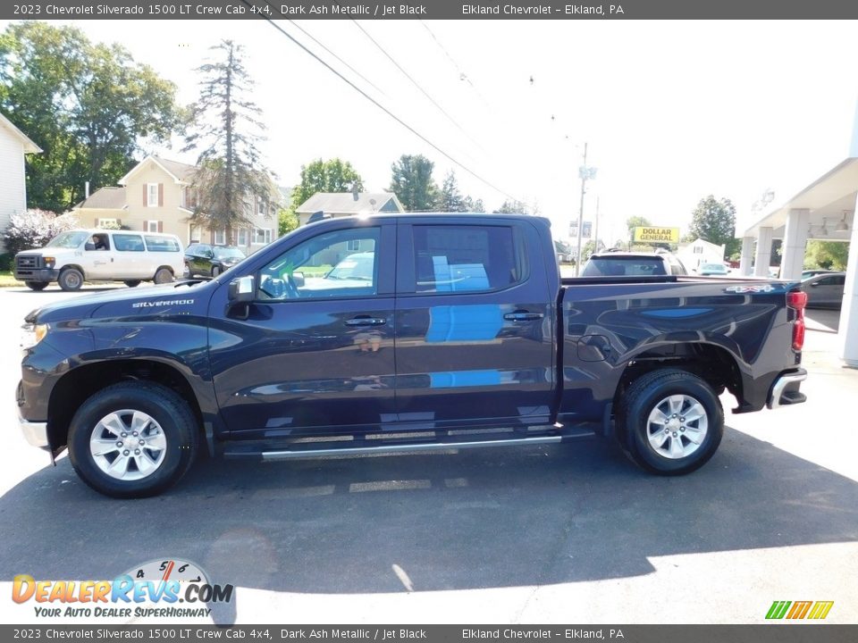 2023 Chevrolet Silverado 1500 LT Crew Cab 4x4 Dark Ash Metallic / Jet Black Photo #10