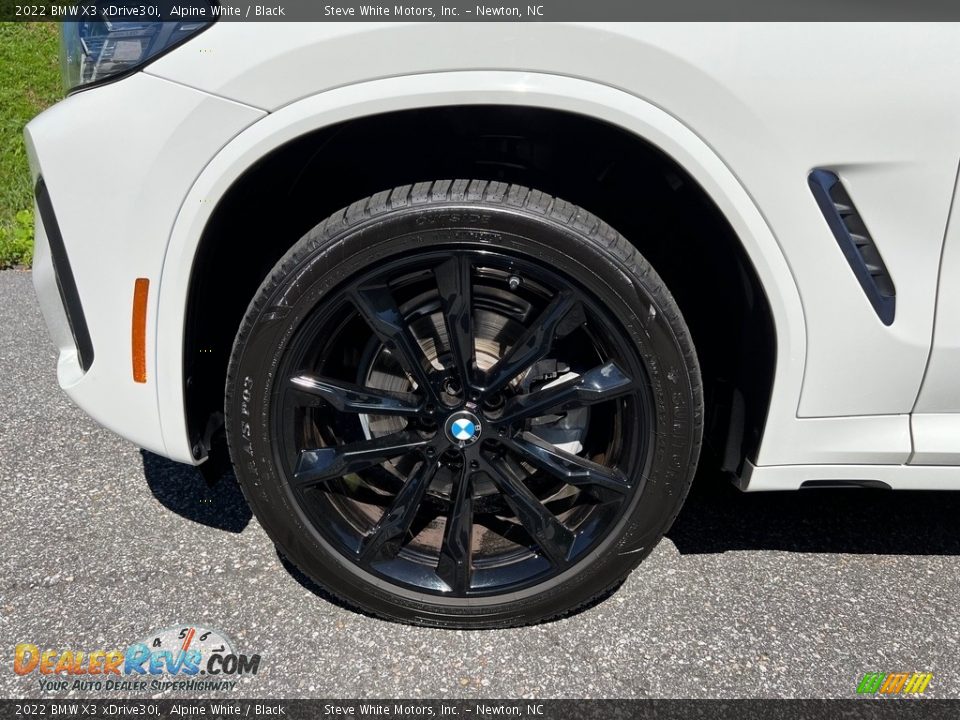 2022 BMW X3 xDrive30i Alpine White / Black Photo #4