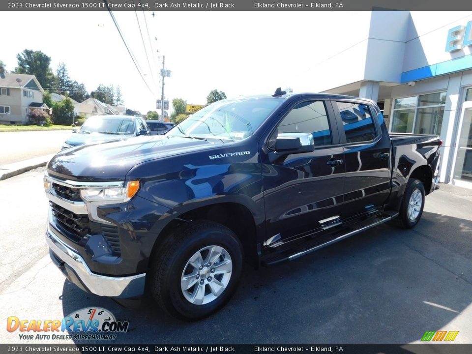 2023 Chevrolet Silverado 1500 LT Crew Cab 4x4 Dark Ash Metallic / Jet Black Photo #12