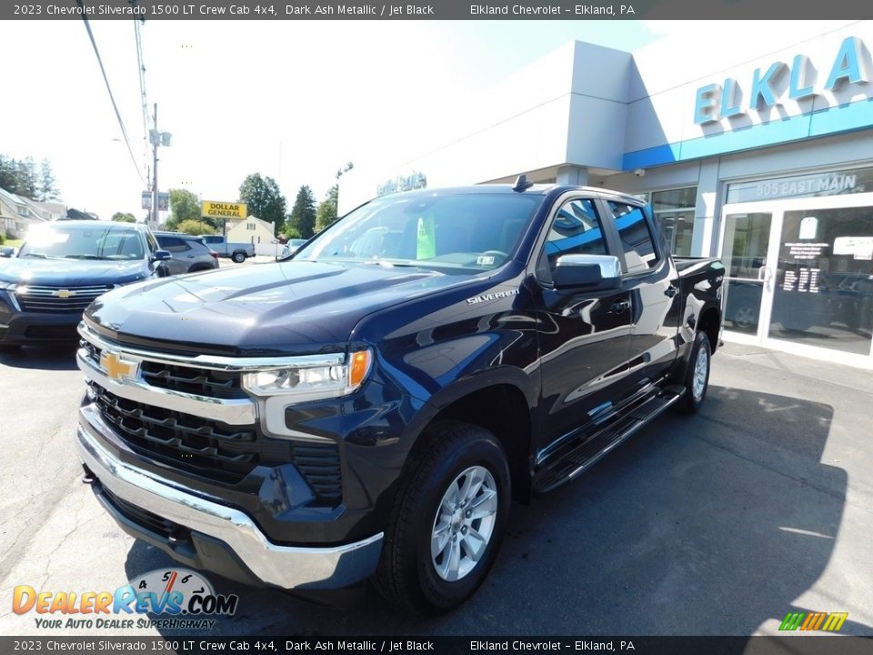 2023 Chevrolet Silverado 1500 LT Crew Cab 4x4 Dark Ash Metallic / Jet Black Photo #13