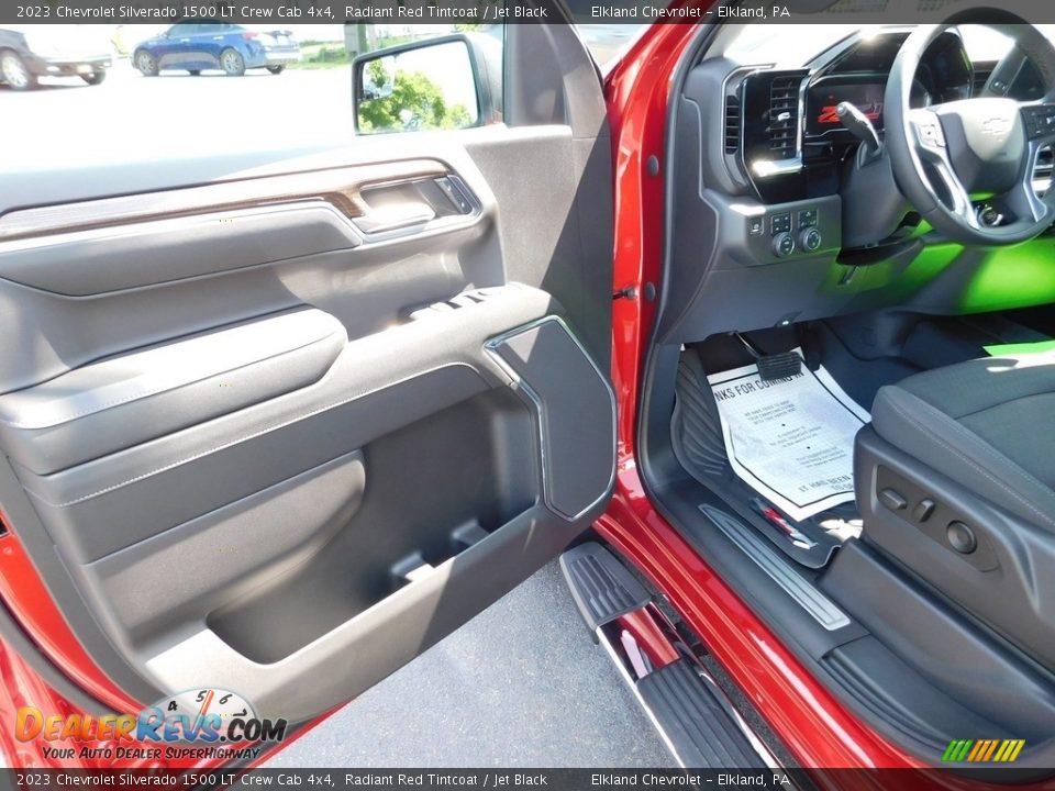 2023 Chevrolet Silverado 1500 LT Crew Cab 4x4 Radiant Red Tintcoat / Jet Black Photo #19