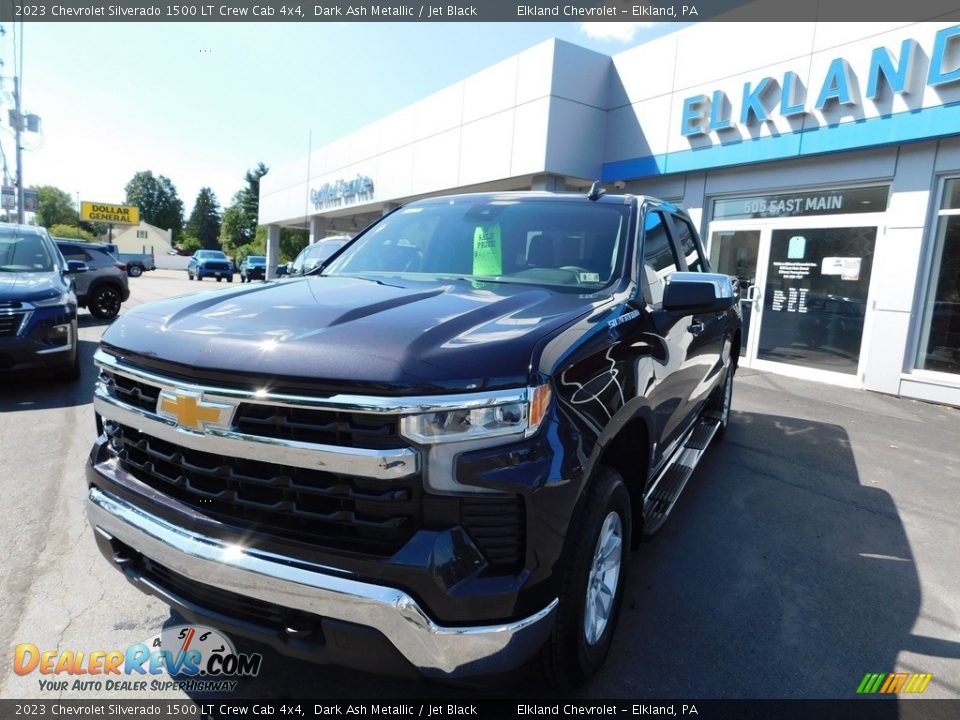 2023 Chevrolet Silverado 1500 LT Crew Cab 4x4 Dark Ash Metallic / Jet Black Photo #14