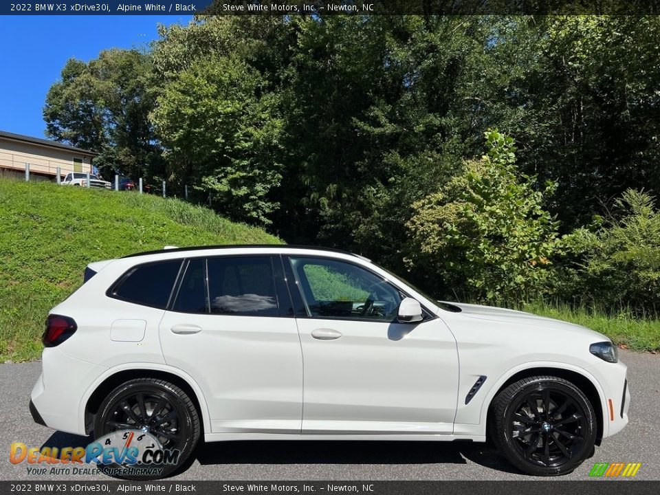 Alpine White 2022 BMW X3 xDrive30i Photo #7