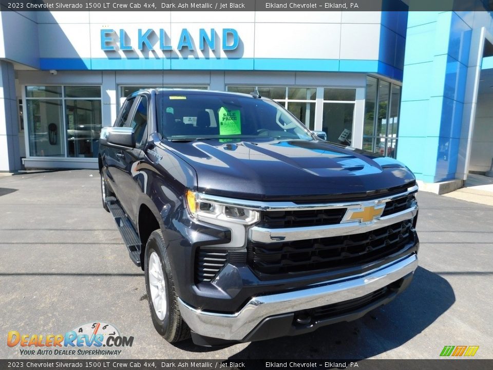 2023 Chevrolet Silverado 1500 LT Crew Cab 4x4 Dark Ash Metallic / Jet Black Photo #16