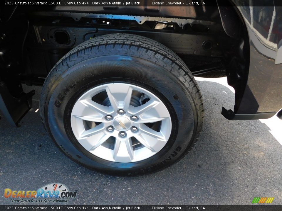 2023 Chevrolet Silverado 1500 LT Crew Cab 4x4 Dark Ash Metallic / Jet Black Photo #17
