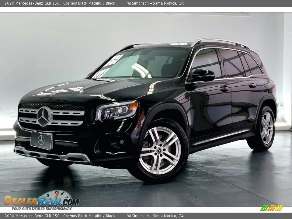 2020 Mercedes-Benz GLB 250 Cosmos Black Metallic / Black Photo #12