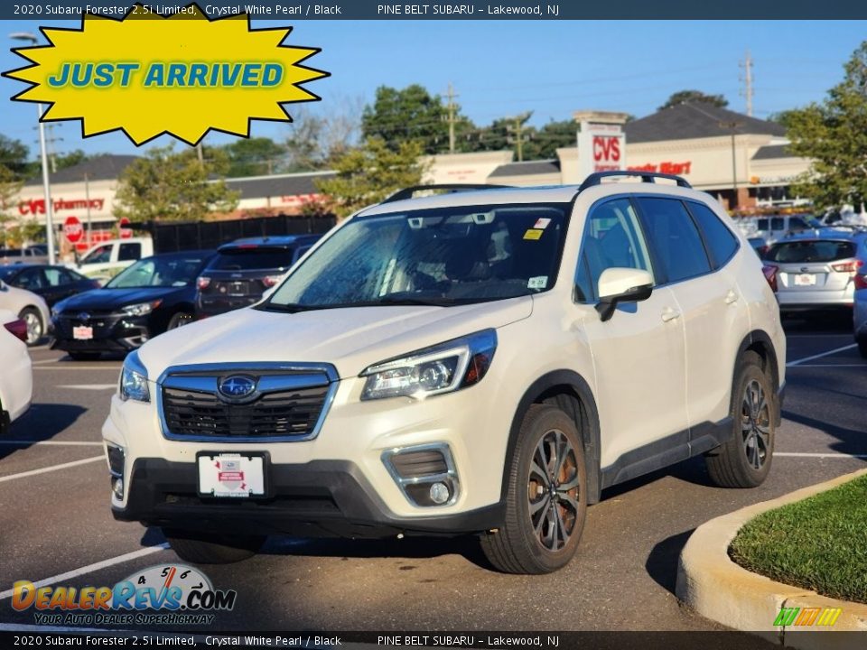2020 Subaru Forester 2.5i Limited Crystal White Pearl / Black Photo #1