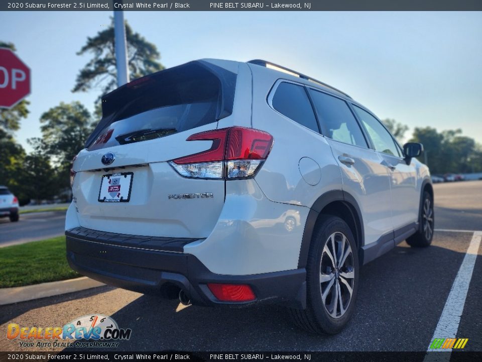 2020 Subaru Forester 2.5i Limited Crystal White Pearl / Black Photo #3