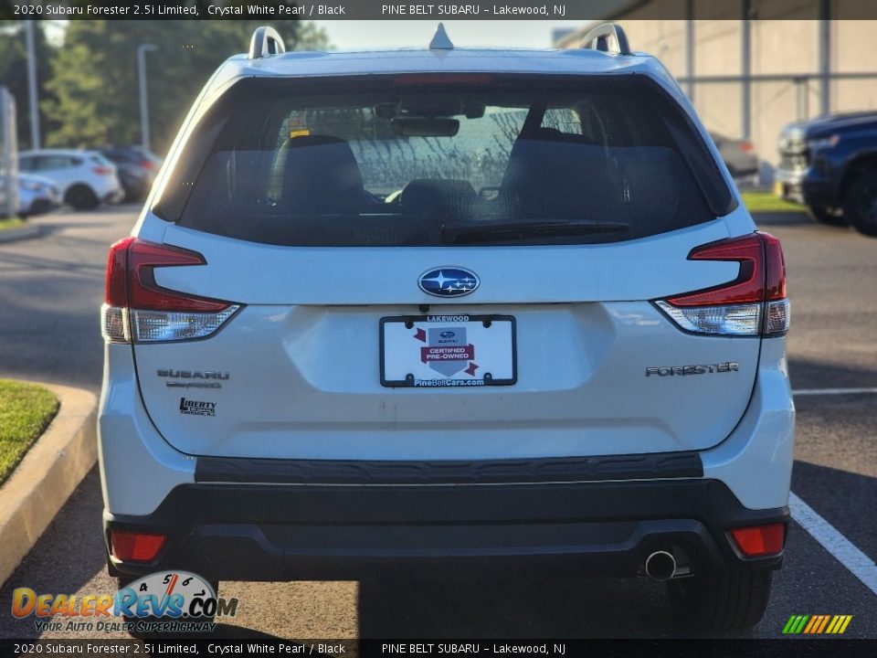 2020 Subaru Forester 2.5i Limited Crystal White Pearl / Black Photo #4