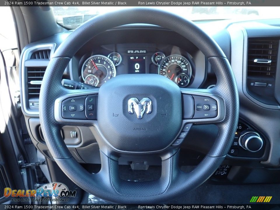 2024 Ram 1500 Tradesman Crew Cab 4x4 Steering Wheel Photo #18