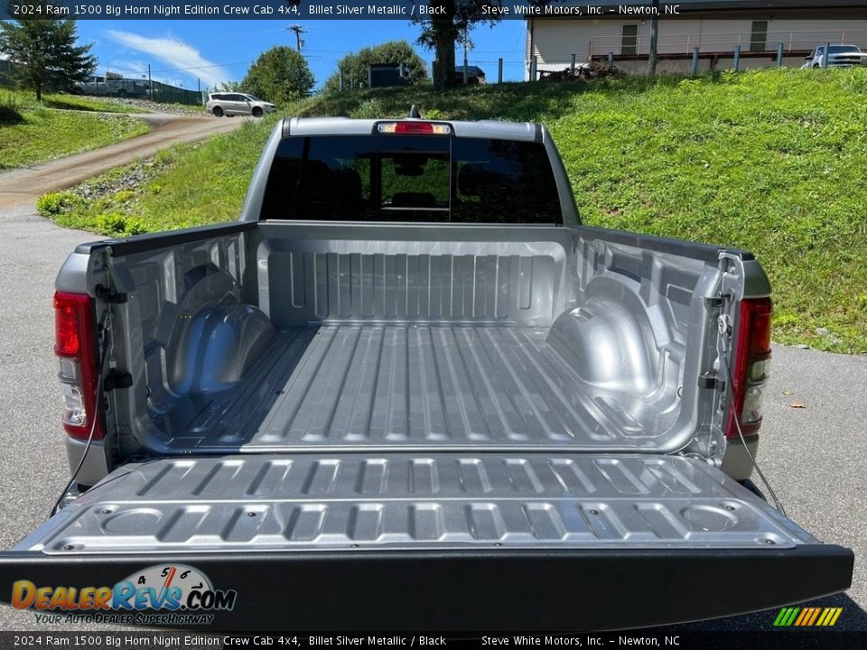 2024 Ram 1500 Big Horn Night Edition Crew Cab 4x4 Billet Silver Metallic / Black Photo #8