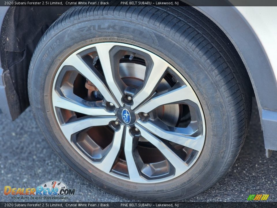 2020 Subaru Forester 2.5i Limited Crystal White Pearl / Black Photo #6