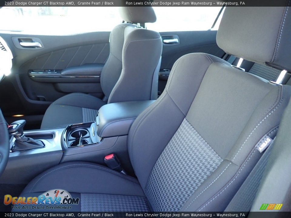 Front Seat of 2023 Dodge Charger GT Blacktop AWD Photo #11