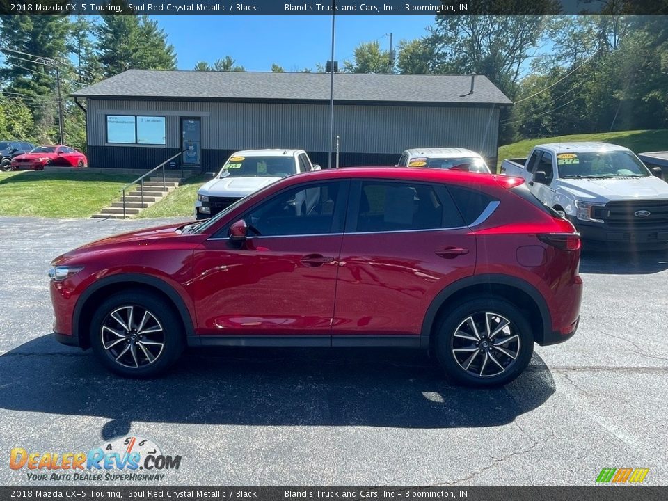 2018 Mazda CX-5 Touring Soul Red Crystal Metallic / Black Photo #1