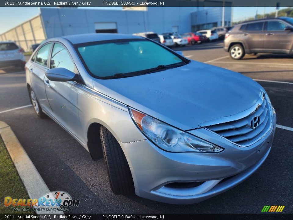 2011 Hyundai Sonata GLS Radiant Silver / Gray Photo #2