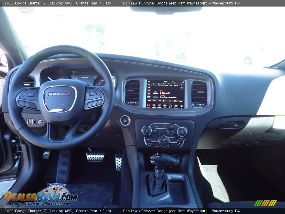 Dashboard of 2023 Dodge Charger GT Blacktop AWD Photo #13