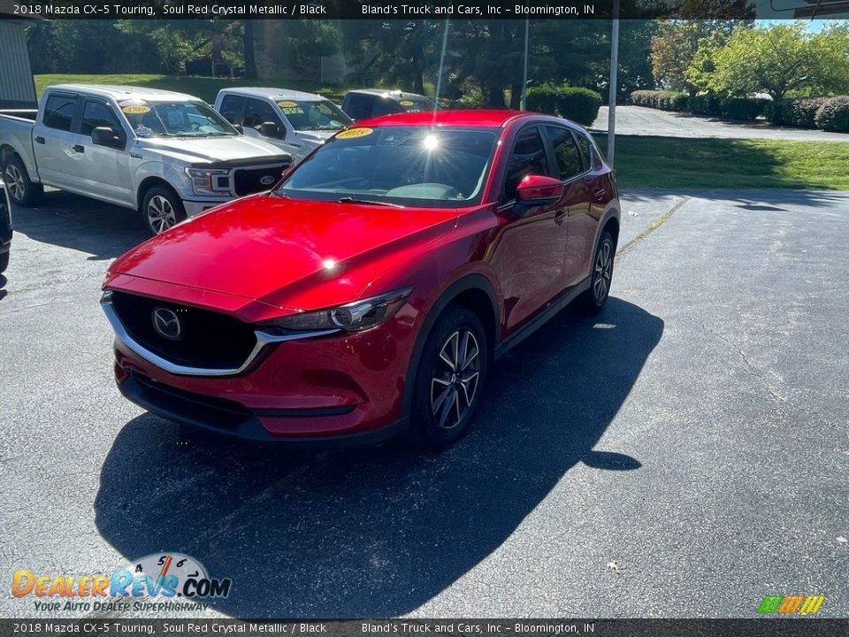 2018 Mazda CX-5 Touring Soul Red Crystal Metallic / Black Photo #2