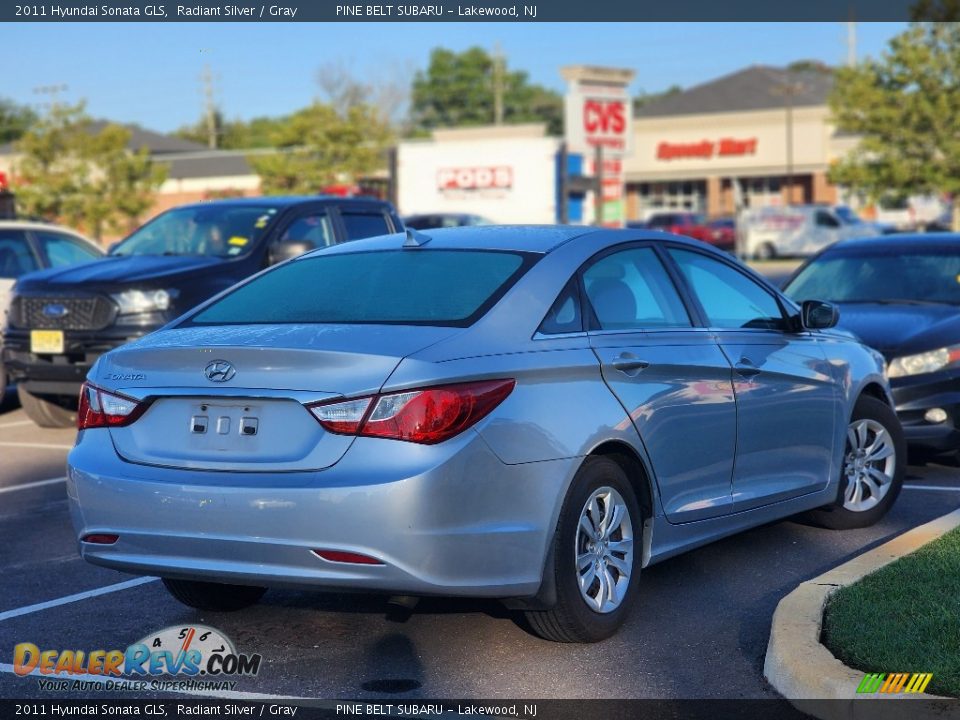 2011 Hyundai Sonata GLS Radiant Silver / Gray Photo #3