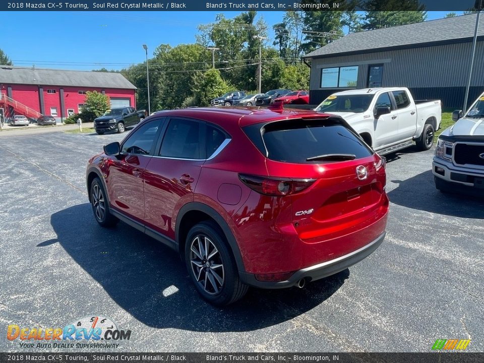 2018 Mazda CX-5 Touring Soul Red Crystal Metallic / Black Photo #3