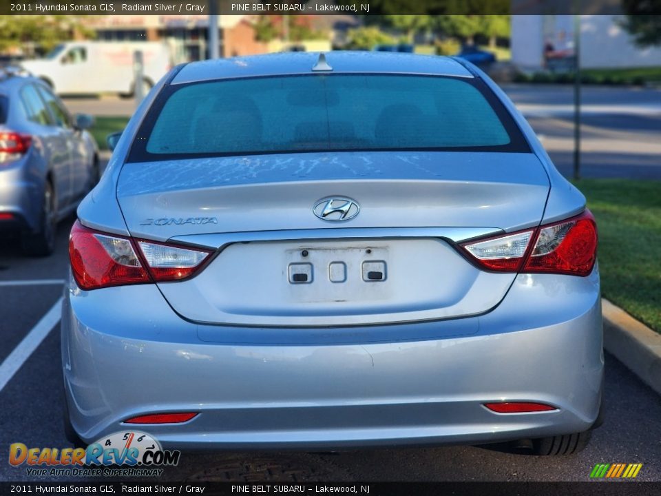 2011 Hyundai Sonata GLS Radiant Silver / Gray Photo #4